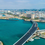 沖縄県宜野湾市の町並み